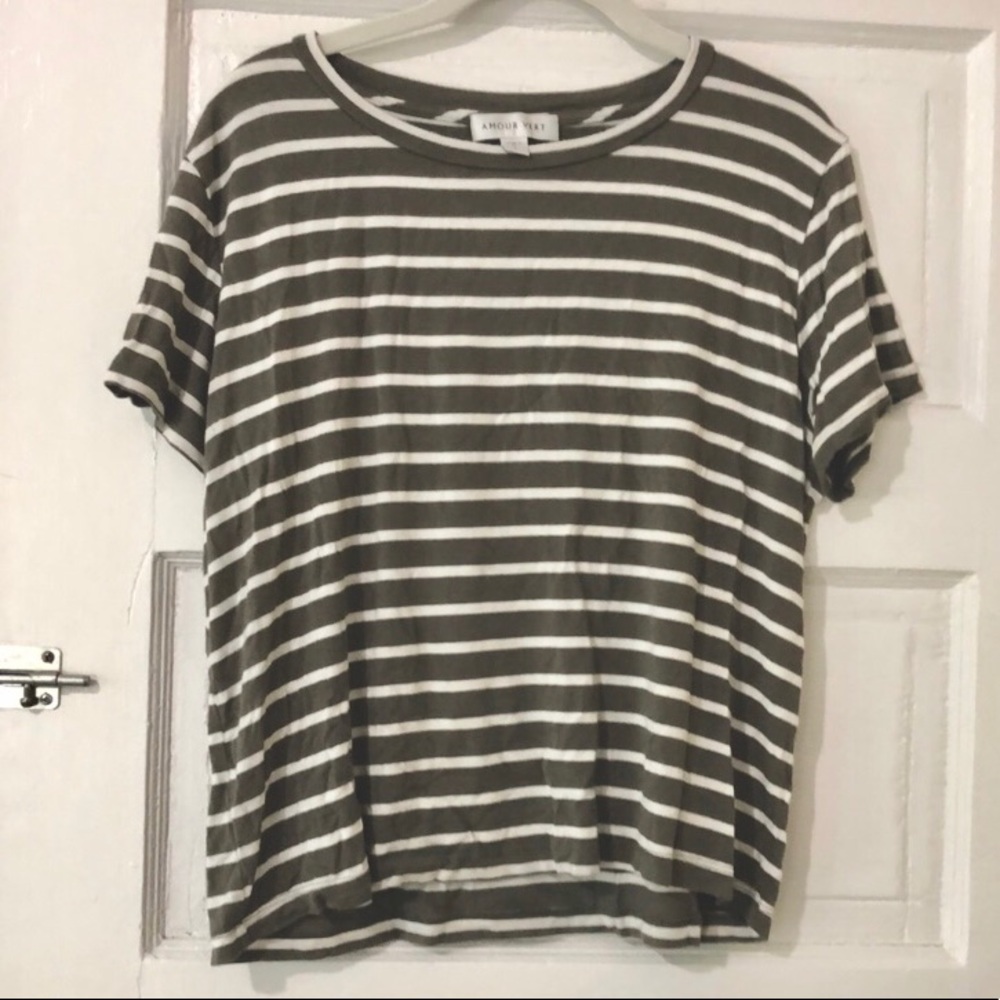 Amour Vert Olive Berkeley Tee